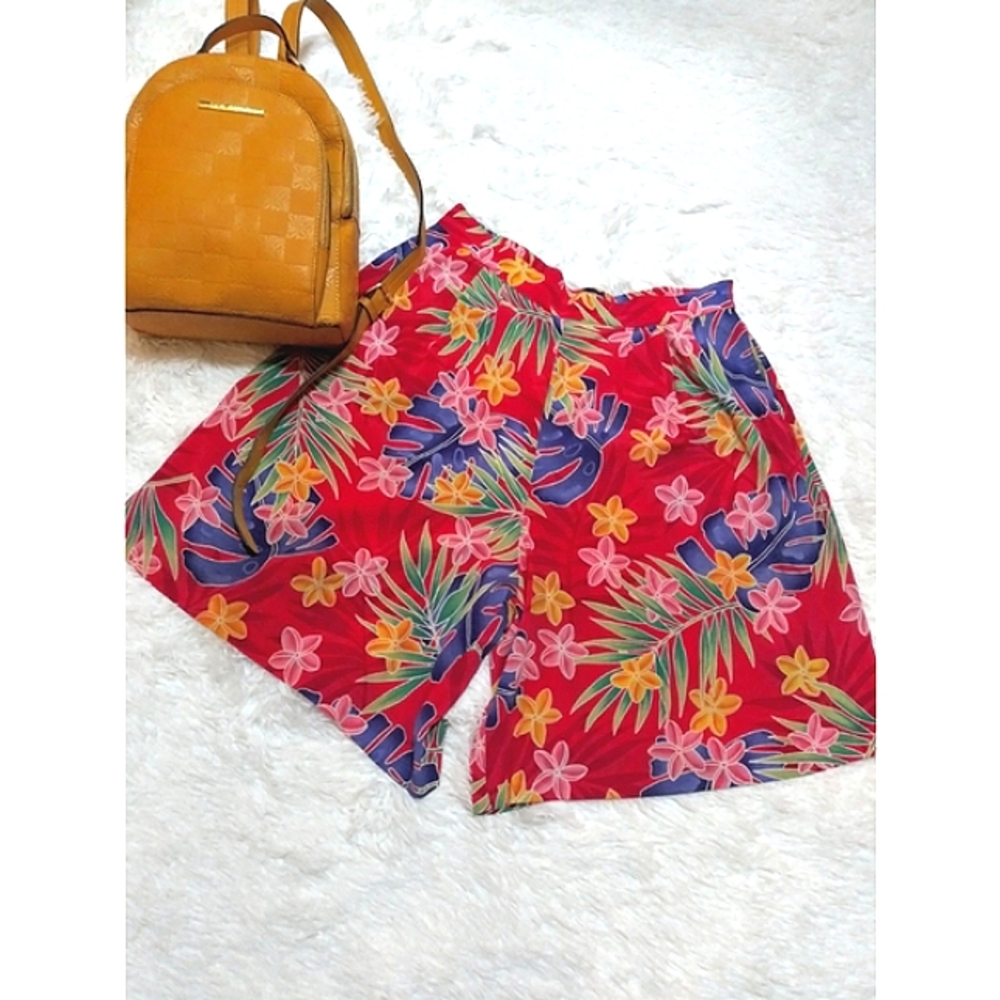 Alfred Dunner Vintage Tropical Shorts